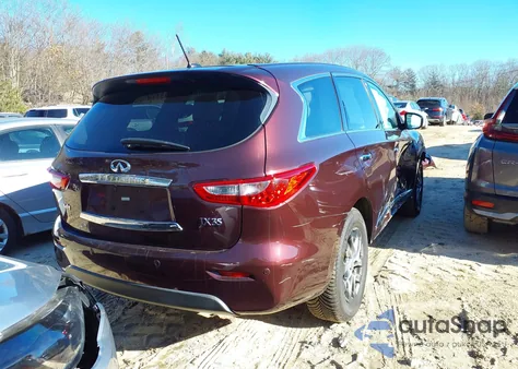2013 Infiniti Jx35 from USA, damaged, VIN 5N1AL0MM1DC313373